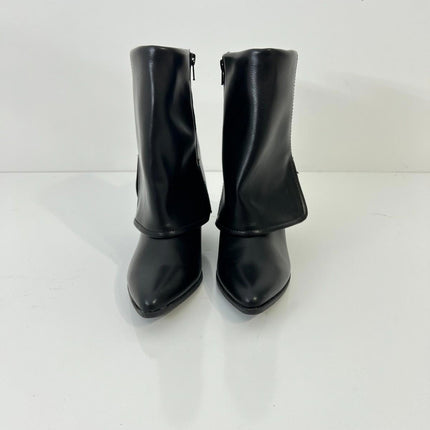 Sun + Stone Women's Ibizaa Fold Over Cuffed Dress Booties, Size 6