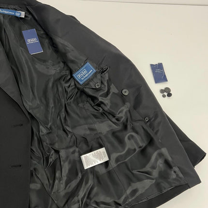 POLO ralph lauren Blue Label Black Women's Jacket Blazer Tuxedo, Size 2