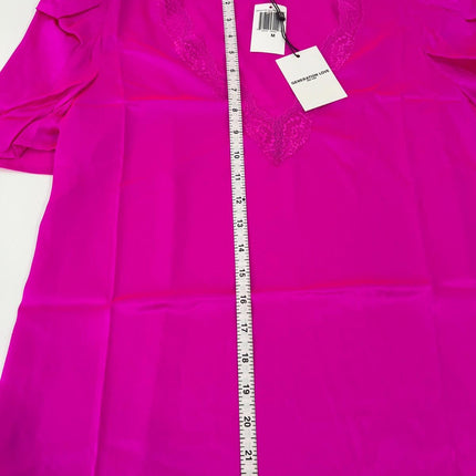 Generation Love Mona Lace Combo  Blouse for Women’s, Hot Pink, Size M
