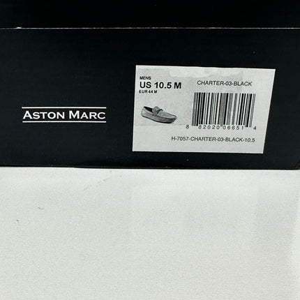Aston Marc Charter-03 Black Loafers Men’s Driving Moccasins Slip On Size 10.5M