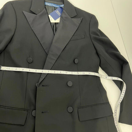 POLO ralph lauren Blue Label Black Women's Jacket Blazer Tuxedo, Size 2