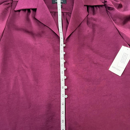 Karen Kane Shirred Women’s Blouse, Win, Size S