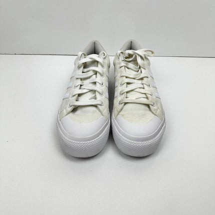 adidas Women's Bravada 2.0 Platform Sneaker, White/White/Chalk White, Size 10