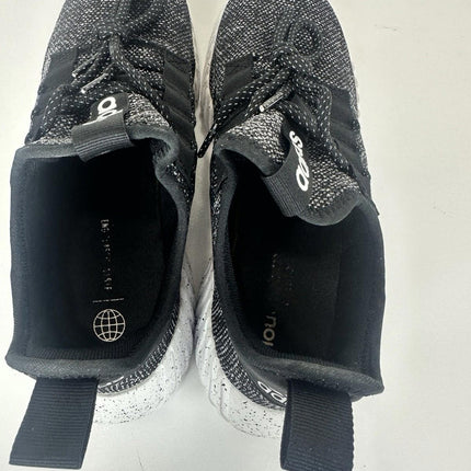 Adidas Unisex-Adult KAPTIR 3.0 Sneaker- Black/White Size 10.5M- IF7314