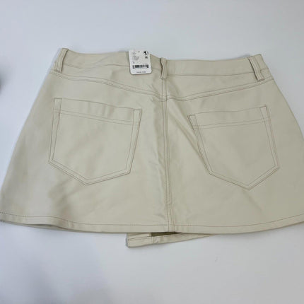 Free People Wynne Vegan Skirt Women's Skirt Bone, Viscose, Size 31