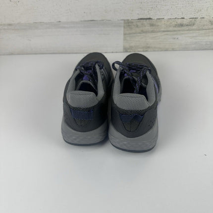 New Balance Women's 410 V8 Trail Running Shoes,Grey/Electric Indigo/Black Size 8