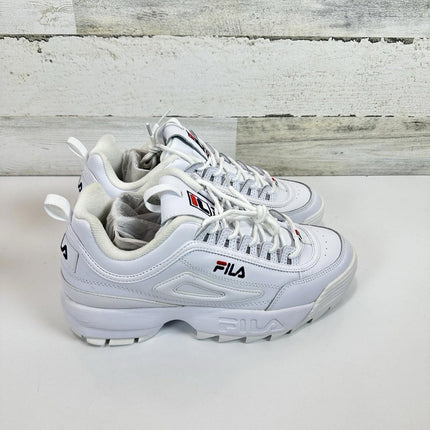 Fila Women's Disruptor 2 Premium Casual Shoes White/Size 10 US