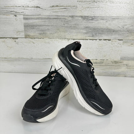 Skechers Women's D'lux Walker-Infinite Motion Sneaker, Black/Pink, Size 7