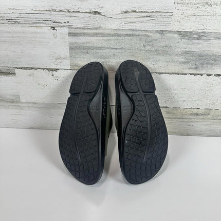 OOFOS Unisex OOAHH Sport Slides Tactical Green Men’s Size 12 Women’s Size 14