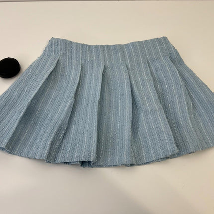 Line & Dot Emmeline Mini Skirt for women’s, Sky Blue, Size Medium , LS5556M