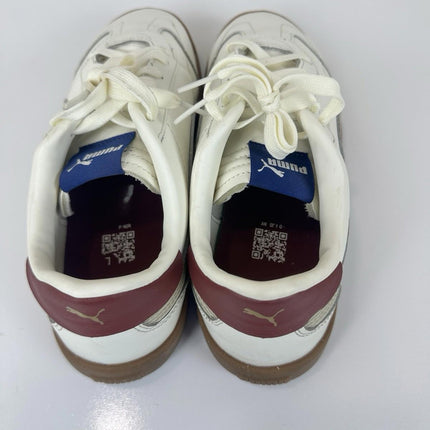 PUMA Men's Club 5v5 Sneaker Warm White Size 6.5M 100% Leather Exellend Condition