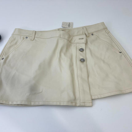 Free People Wynne Vegan Skirt Women's Skirt Bone, Viscose, Size 31