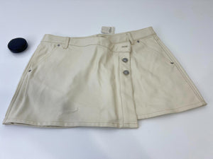Free People Wynne Vegan Skirt Women's Skirt Bone, Viscose, Size 31