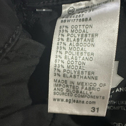 AG Jeans Caden Short for women’s, Black, Size 31, SBW1776