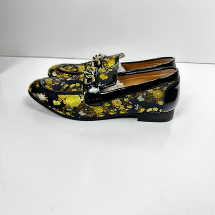 JITAI Mens Leather Shoes Pattern Printing Men's Dress Loafer, Size 12