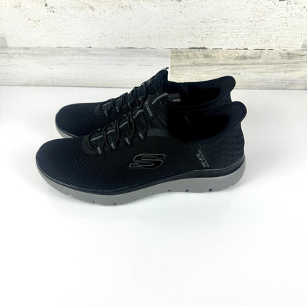 Skechers Men's Summits High Range Hands Free Slip-in Sneaker Black Size 11 New