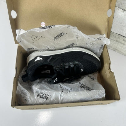 Under Armour Men's Project Rock Blood Sweat Respect4-Black/Castlerock/White 8.5M