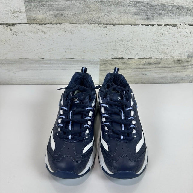 Skechers Women's D'Lites - Fresh start shoes, Navy Size 8 M 11931