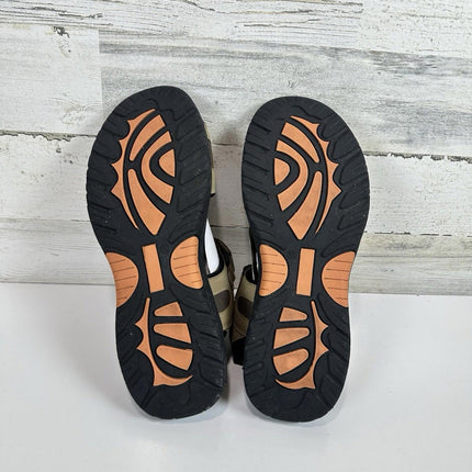 Mens Sporty Outdoor Sandal Open Toe Hiking Outdoor Shoe Non-slip Athletic Sandal