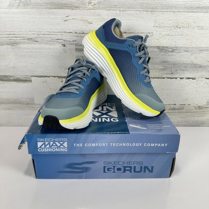 Men's Skechers, Max Cushioning Endeavour Running Shoe 220613- NAVY / LIME