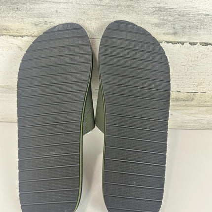 Men's SLIDE SANDALS Adjustable Athletic Casual ROKNEMO Lightweight Size 14 Green