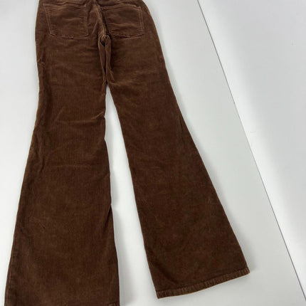 Ag Mari Mid Rise Slim Straight Leg Jeans in Rich Umber, Size 24