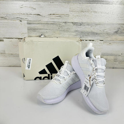 adidas Women's Racer TR23 Sneaker, White/Zero Metallic/Grey, Size 8 IG7347