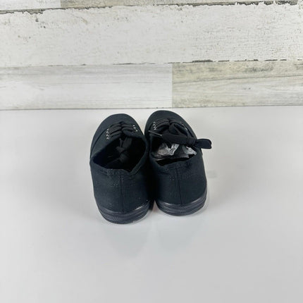 TUOPIN Womens White Canvas Sneakers Low Top,Lightweight Casual Tennis Shoes Sz 5