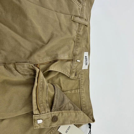 Agolde Daryl Wide Leg Women’s Pants, Beige, Size 28