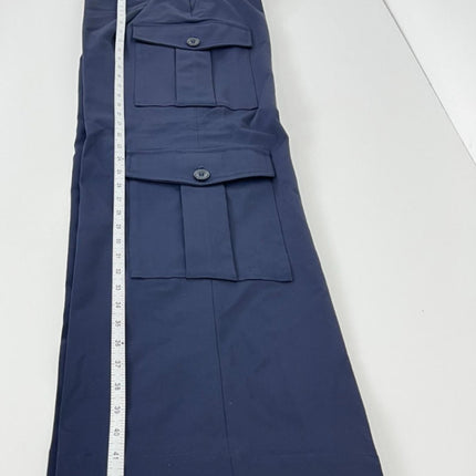 Lauren Ralph Lauren Women's Faille Cargo Pants - Lauren Navy, Size 4