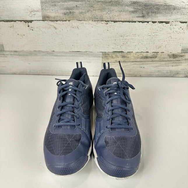 WILSON Men's Rush Pro 4.5 Clay Tennis Shoes Sneaker Navy Blazer/White Size 10.5