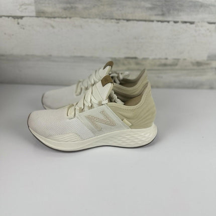New Balance Women's Fresh Foam Roav V1 Running Shoes, Size 8W,  White
