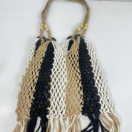 Hibala Woven Bag for Women, Fishing net bag,Straw Mesh Tote Bag, Beach,Hobo Bag