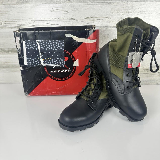Rothco Jungle Boots, Durable All Terrain Boot with Lightweight Comfort, Size 10R