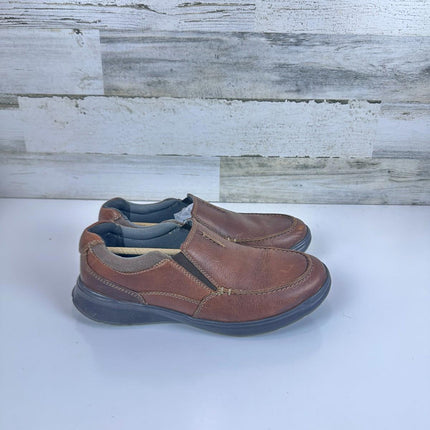 Clarks mens Cotrell Free Loafer, Tobacco Leather, 10 Wide US