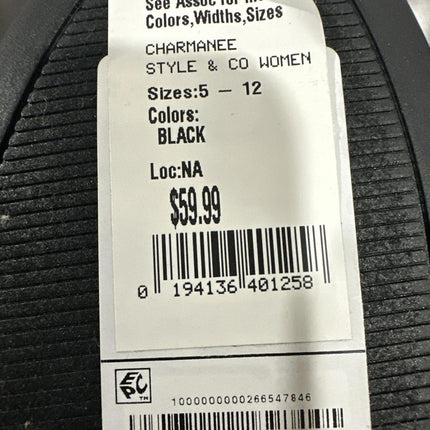 Style & Co, Charmanee Women s Boots, Black, Size 6.5M