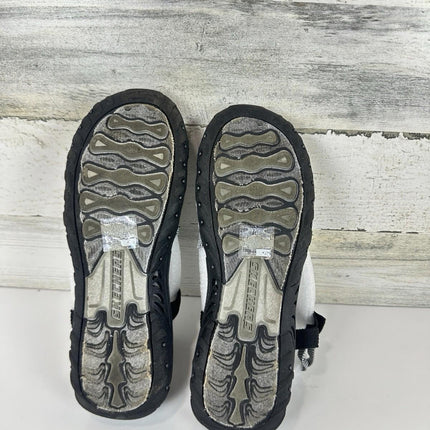 Skechers Women's Reggae Irie Mon Flip-Flop Sandals Size 10M 40955/ Black