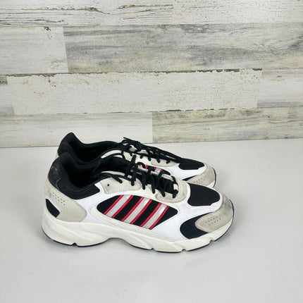 adidas Men's CrazyChaos 2000 Sneaker, Black/White/Pure Ruby, Size 12, JH6846