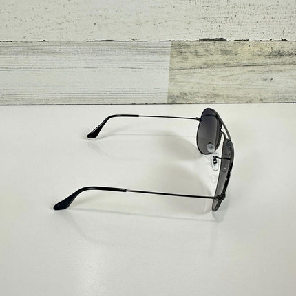 Ray-Ban Adult RB3025 Aviator Polarized Gunmetal/Blue/Grey 58mm Sunglasses