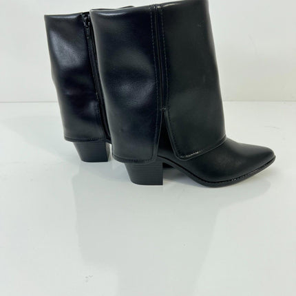 Sun + Stone Women's Ibizaa Fold Over Cuffed Dress Booties, Size 6