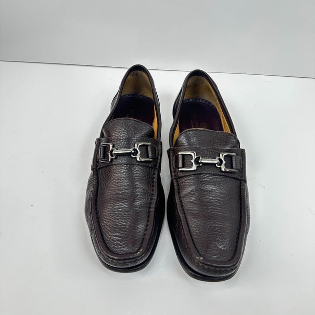 Bruno Magli Men's Trieste Slip on Moc Toe Loafers, Size 10