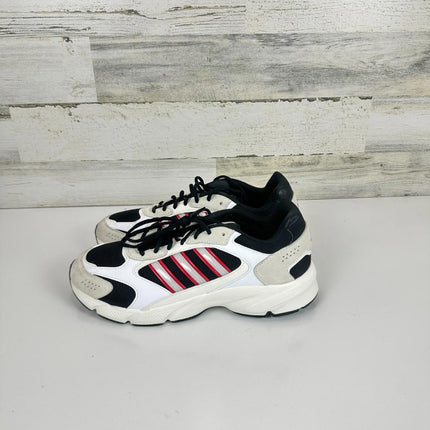 adidas Men's CrazyChaos 2000 Sneaker, Black/White/Pure Ruby, Size 12, JH6846