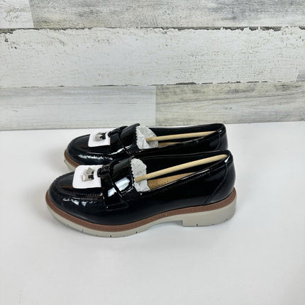 Size 9 - Clarks Women's Westlynn Bella Black Patent Leather Loafer Shoes Size 8