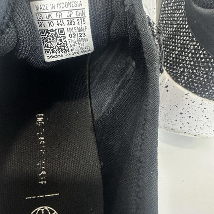 Adidas Unisex-Adult KAPTIR 3.0 Sneaker- Black/White Size 10.5M- IF7314