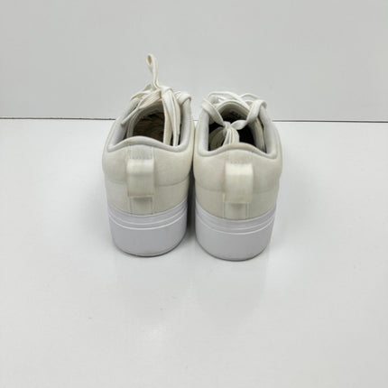 adidas Women's Bravada 2.0 Platform Sneaker, White/White/Chalk White, Size 10