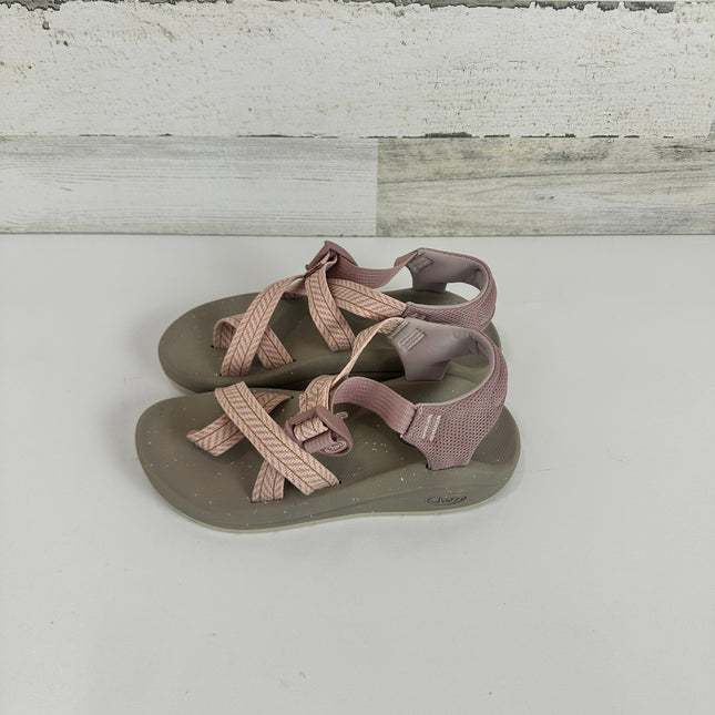 Chaco Women's CUSHZ Toe-Loop Sandal, Frond Pink Salt,Size 7