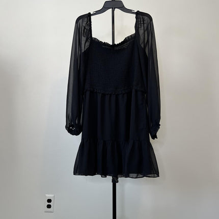1.STATE Smocked Mini Dress