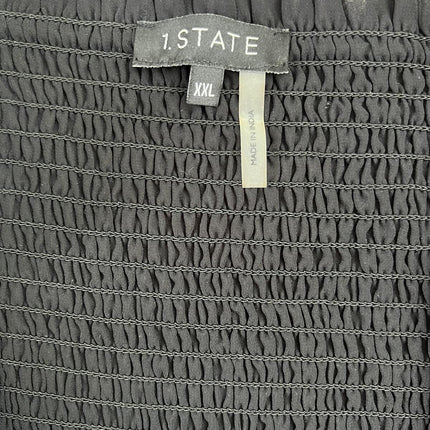 1.STATE Smocked Mini Dress