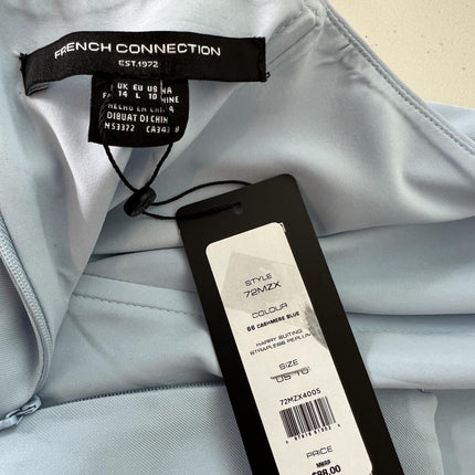 Harry Suiting Strapless Peplum Top French Connection Tops Blue 10