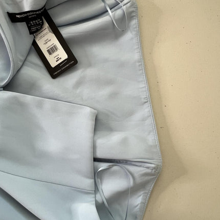 Harry Suiting Strapless Peplum Top French Connection Tops Blue 10